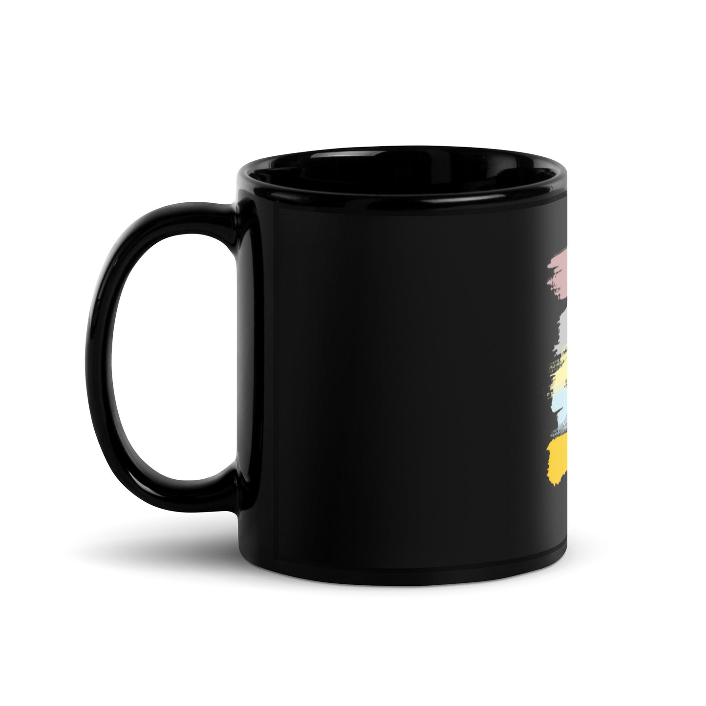 We are not going back - Black Glossy Mug