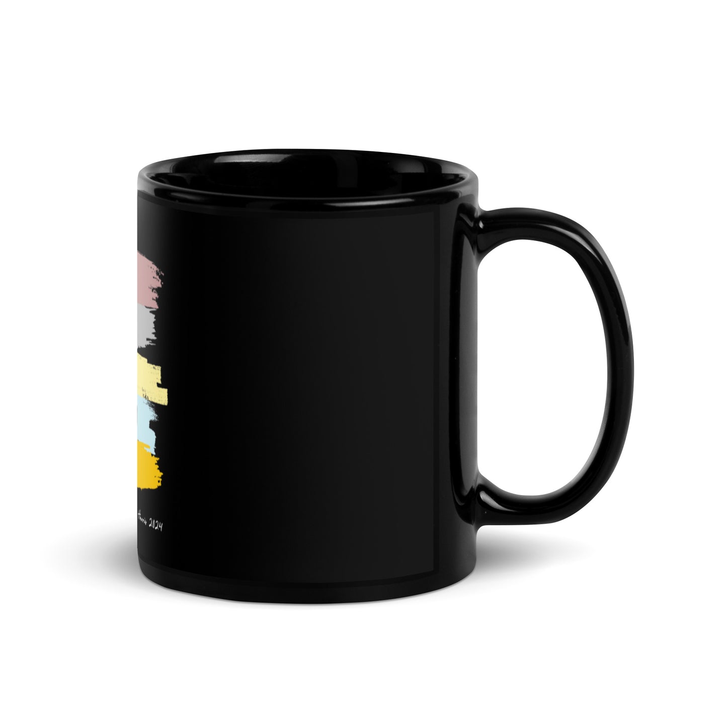 We are not going back - Black Glossy Mug