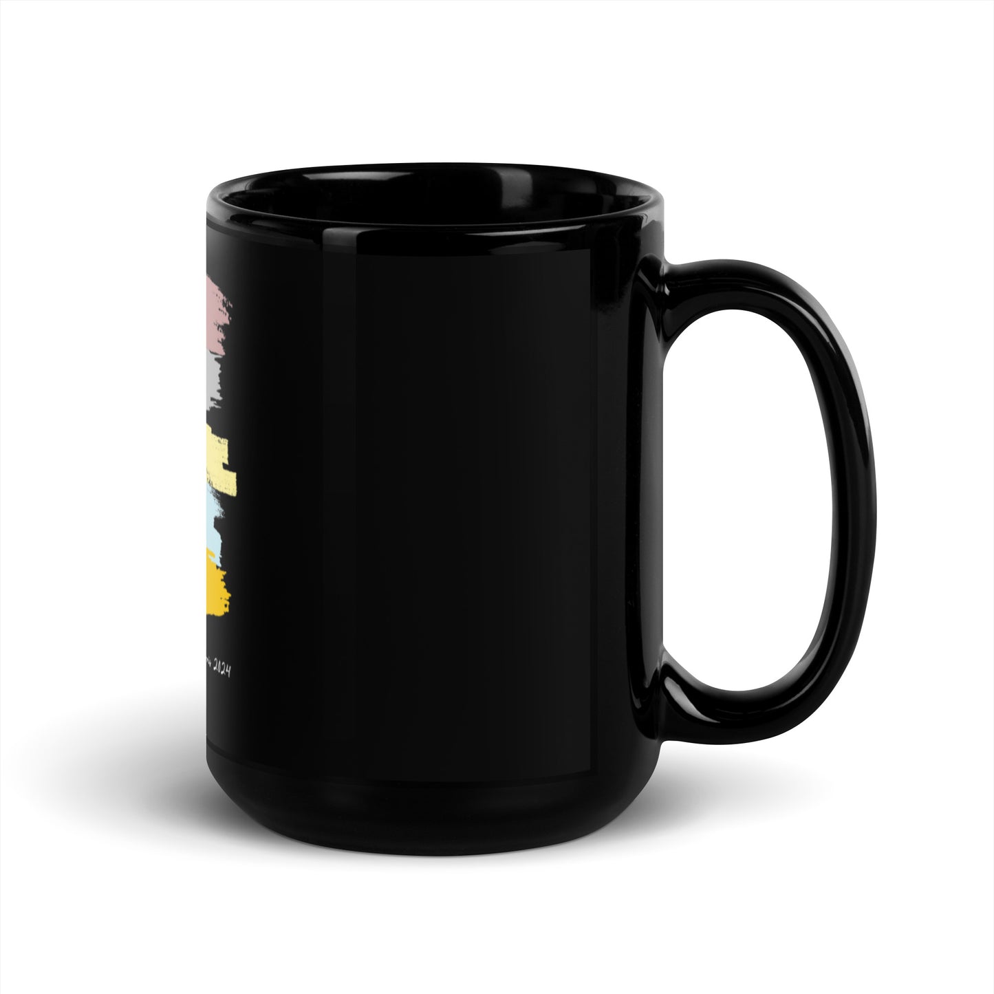 We are not going back - Black Glossy Mug