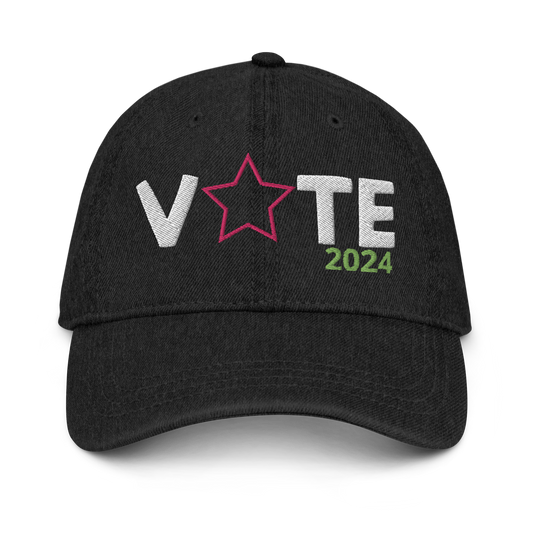 Vote 2024 Denim Hat